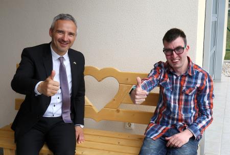 MINISTER JANEZ CIGLER KRALJ NA DELOVNEM OBISKU VDC  15 FOTO LJUBO VUKELIČ